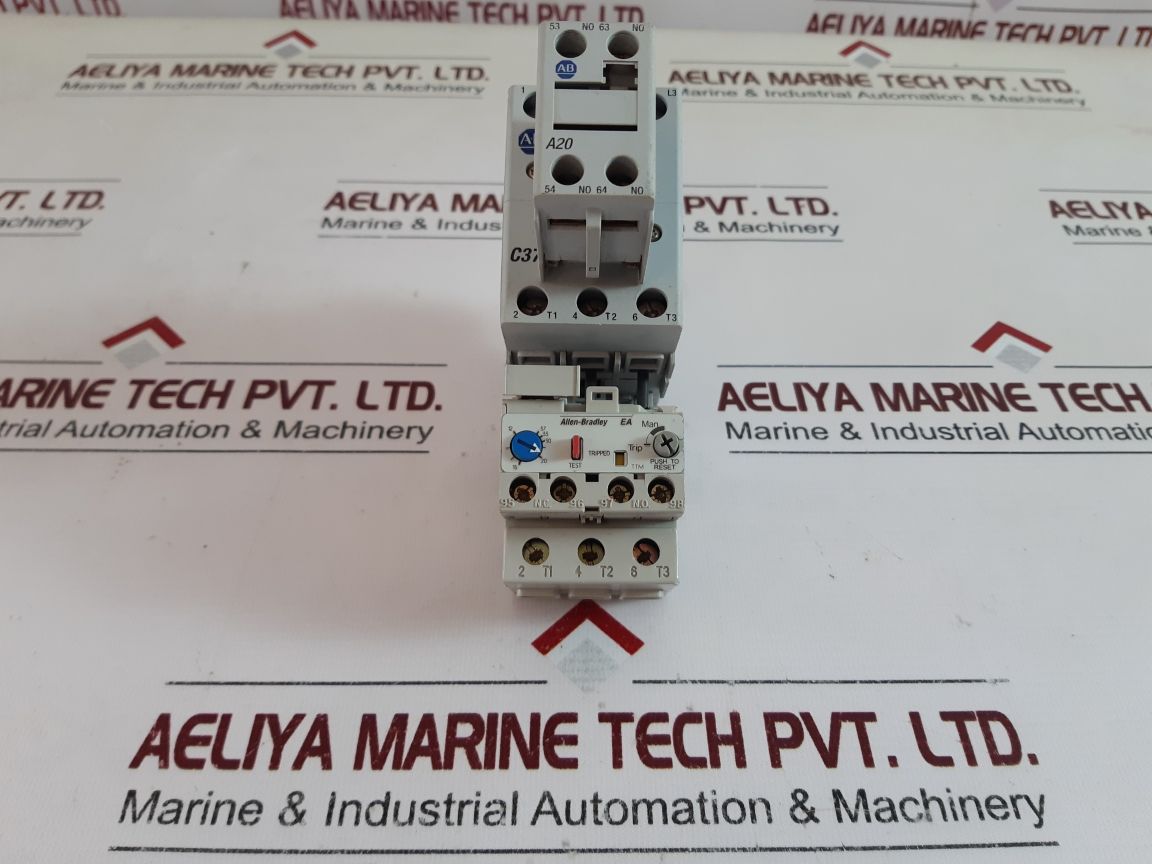 Allen-bradley 100-c37*00 Contactor With 100-f A20 & 193-ea1Hc