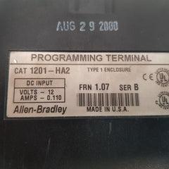 Allen-bradley 1201-ha2 Programming Terminal