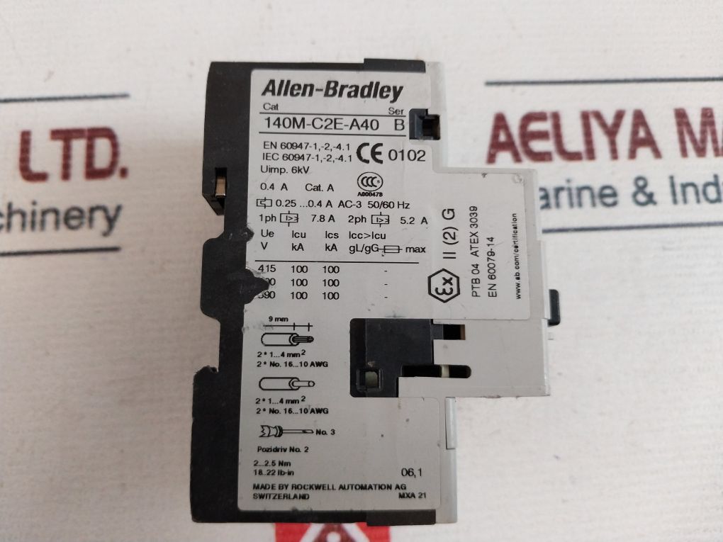 Allen-bradley 140M-c2E-a40 Circuit Breaker