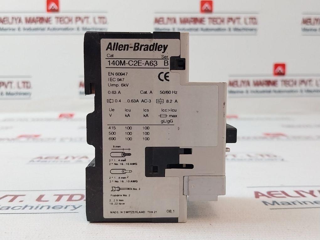 Allen-bradley 140M-c2E-a63 Motor Protection Circuit Breaker