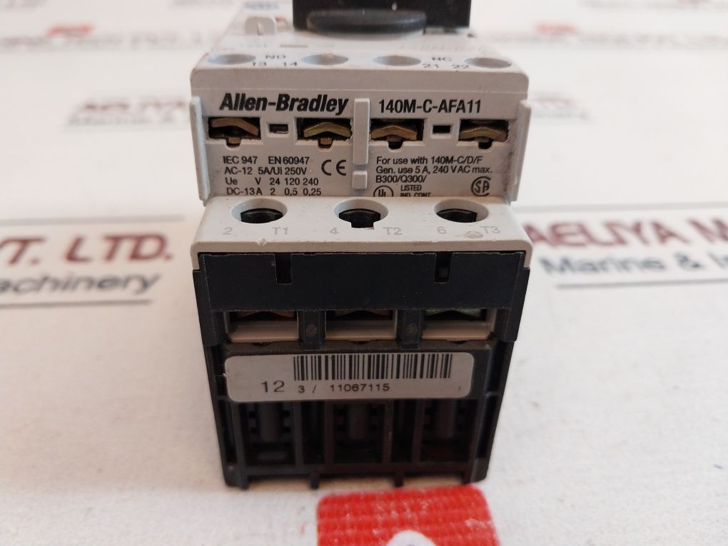 Allen-bradley 140M-c2E-b16 Motor Protection Circuit Breaker 240 Vac
