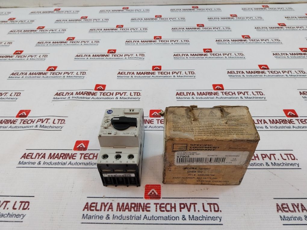 Allen-bradley 140M-c2E-b40 Motor Protection Circuit Breaker 833-08775-000