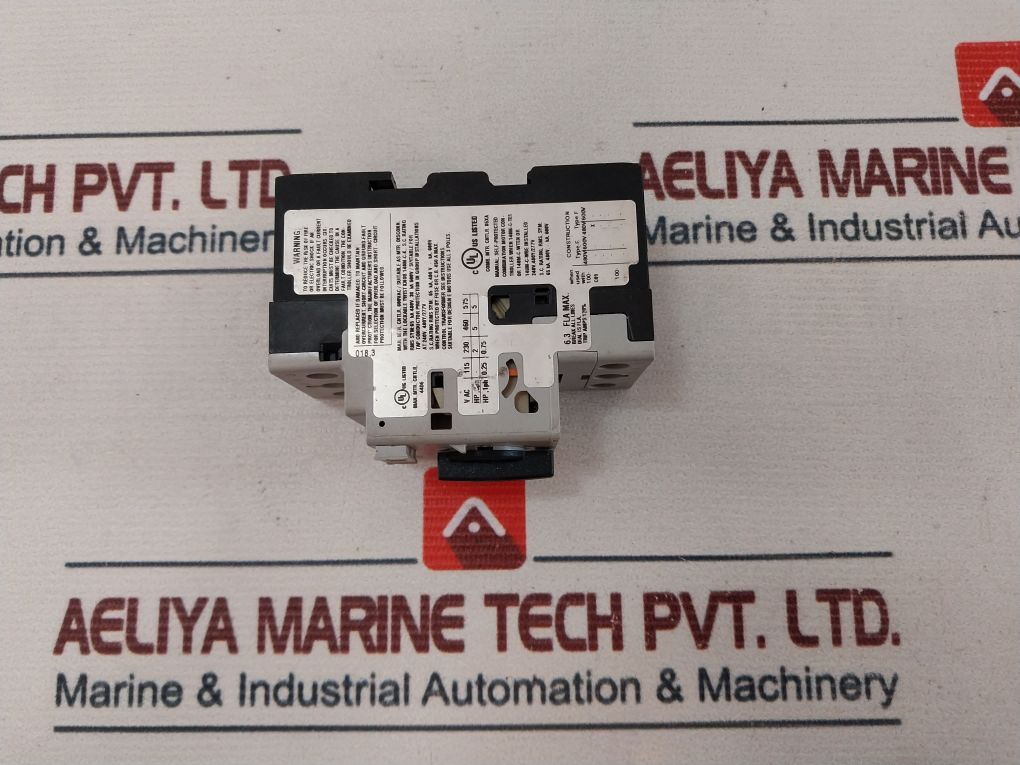 Allen-bradley 140M-c2E-b63 Motor Protection Circuit Breaker Ser. C