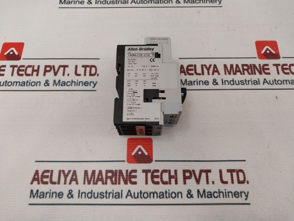 Allen-bradley 140M-c2E-c10 Motor Protection Circuit Breaker Ser: B
