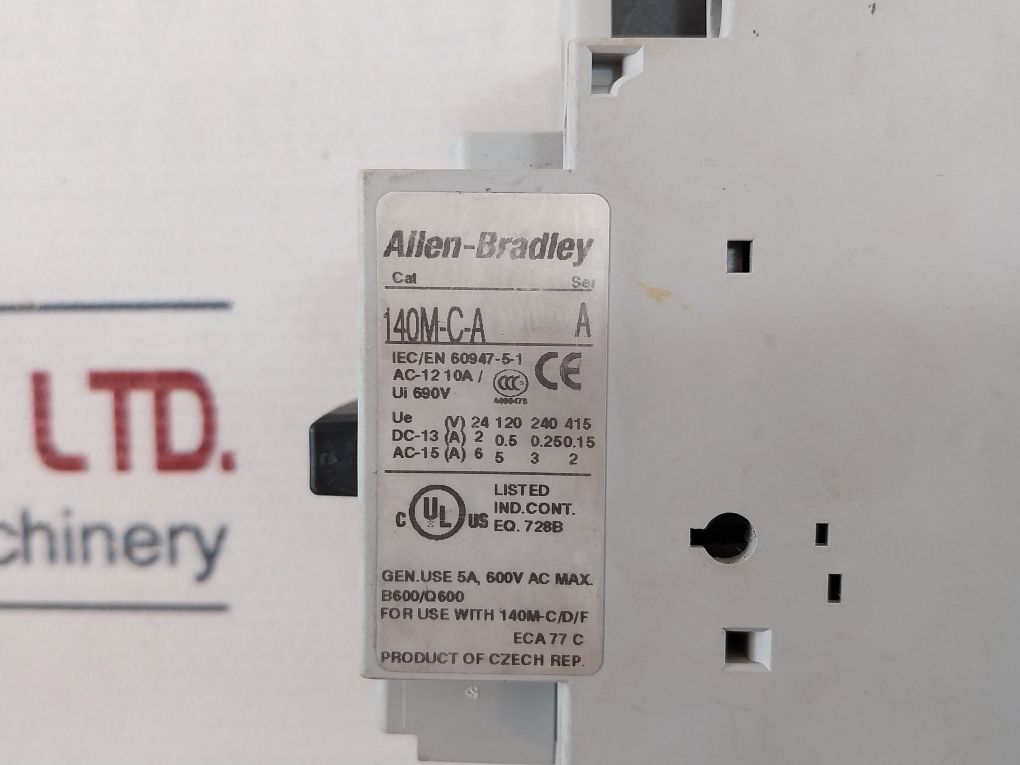 Allen-bradley 140M-d8N-c10 Motor Protection Circuit Breaker