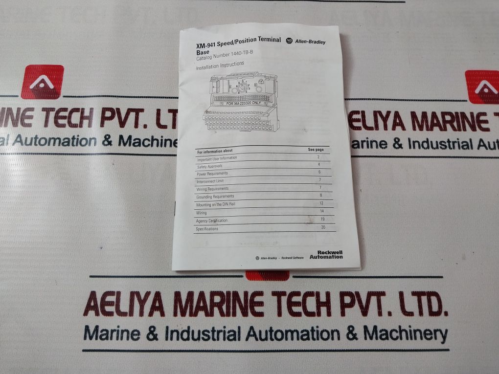 Allen-bradley 1440-tb-b