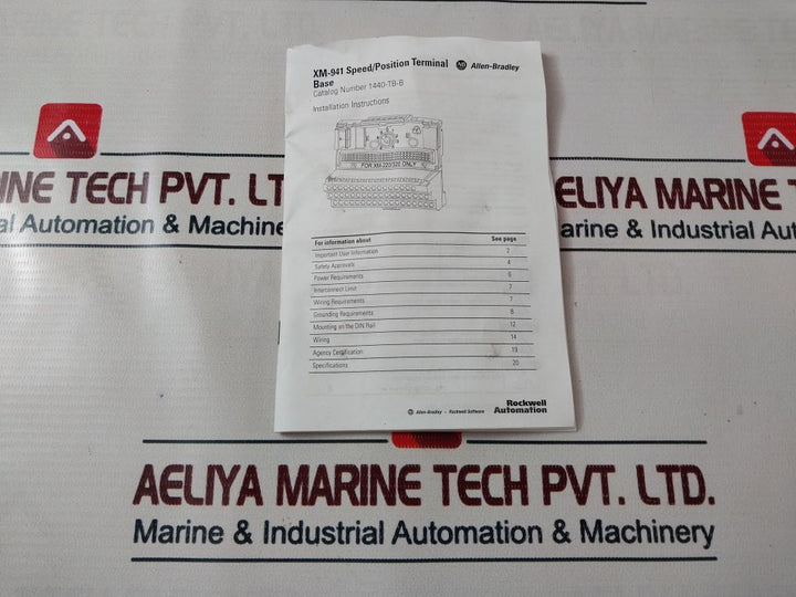 Allen-bradley 1440-tb-b