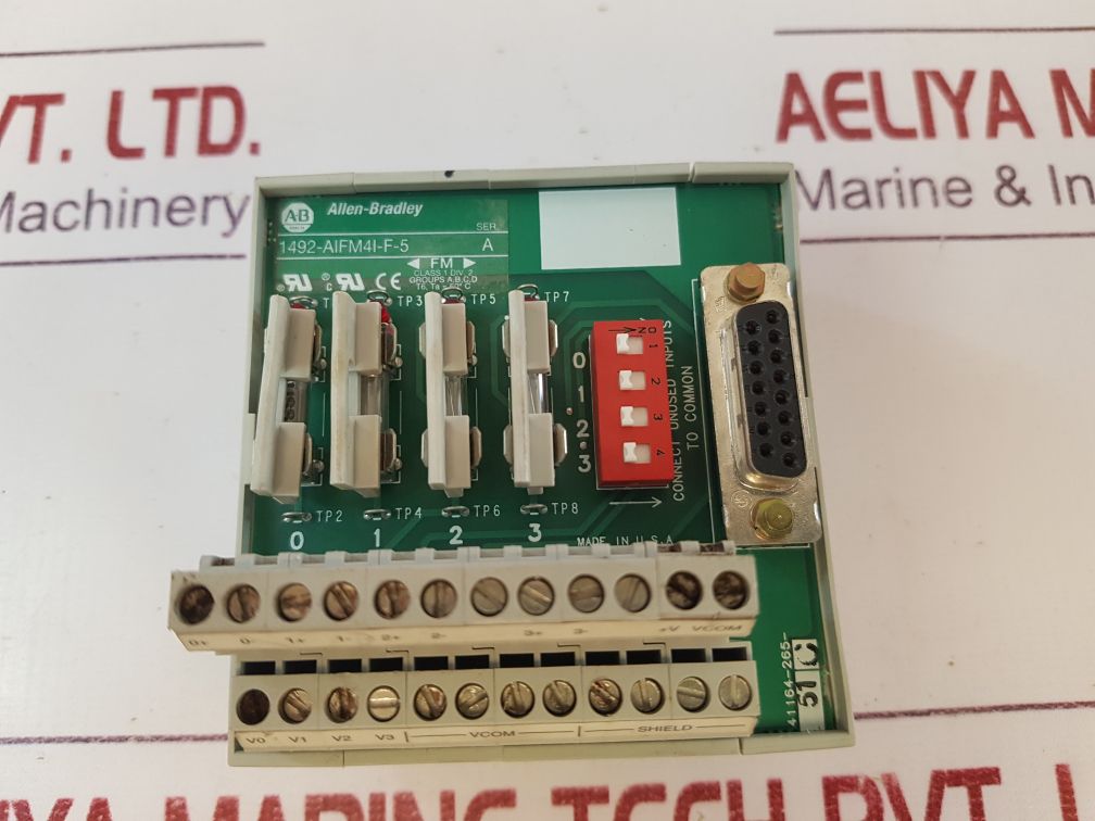 Allen-bradley 1492-aifm4I-f-5 Breackout Block