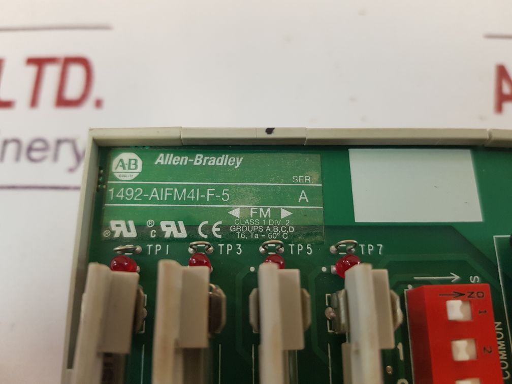 Allen-bradley 1492-aifm4I-f-5 Breackout Block