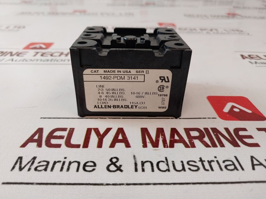 Allen-bradley 1492-pdm 3141 Power Distribution/Terminal Block Ser: B