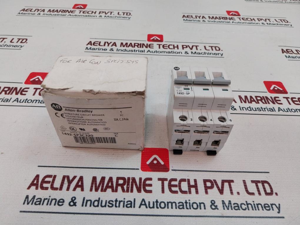 Allen-bradley 1492-sp3C320 3 Pole Miniature Circuit Breaker 415 Vac
