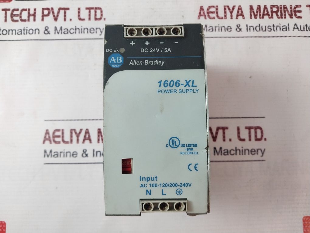 Allen-bradley 1606-xl120D Ser: A Power Supply