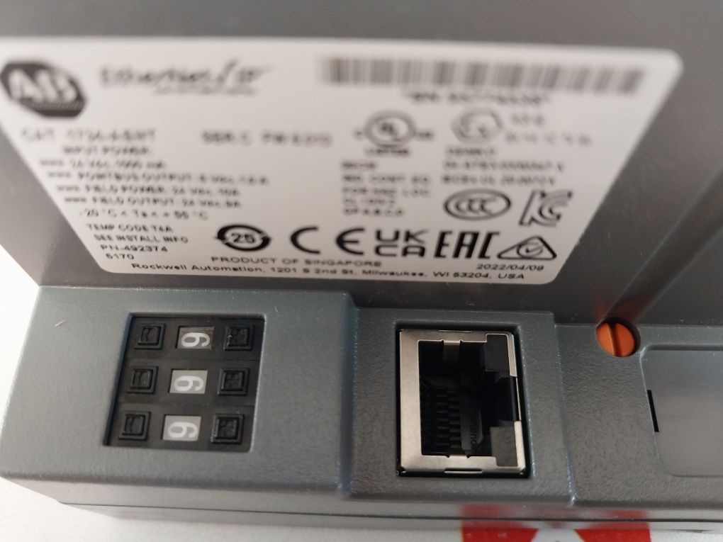 Allen-bradley 1734-aent Point I/O Ethernet Network Adapter