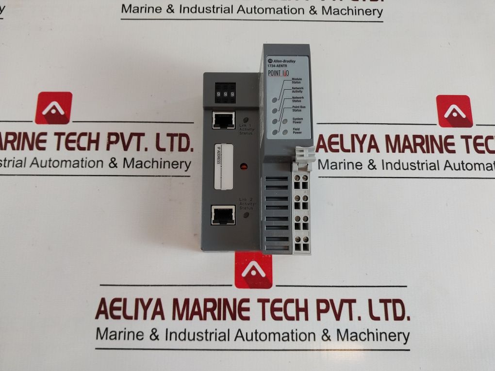 Allen-bradley 1734-aentr Point I/O Dual Port Network/ Ethernet/Ip ...
