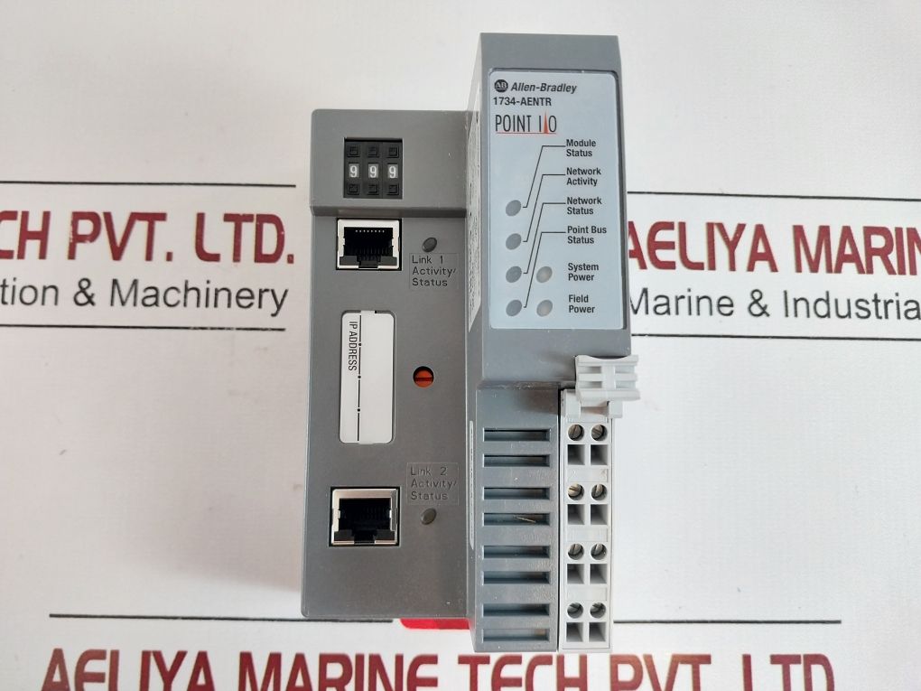Allen-bradley 1734-aentr Point I/O Dual Port Network/ Ethernet/Ip Adapter