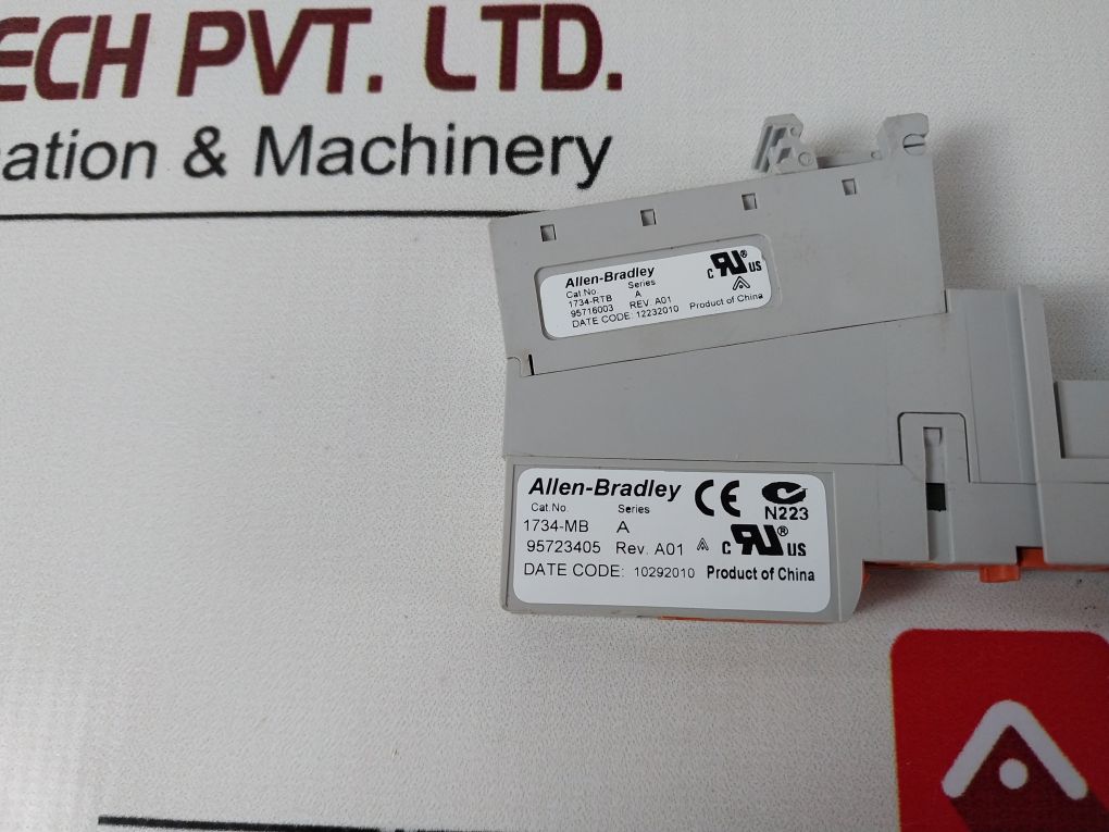 Lot Of 10X Allen-bradley 1734-mb Series: A I/O Monitoring Base