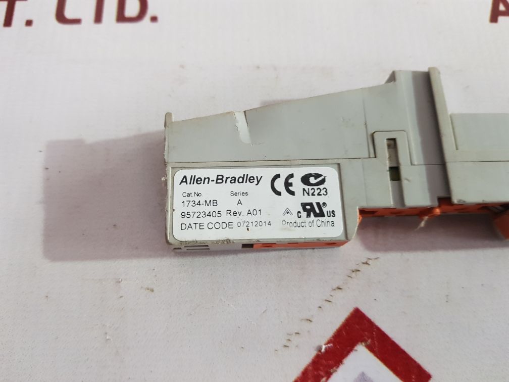 Lot Of 10X Allen-bradley 1734-mb Module Base