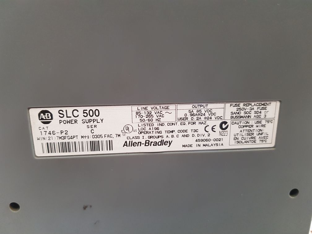 Allen-bradley 10-slot Rack 1746-a10
