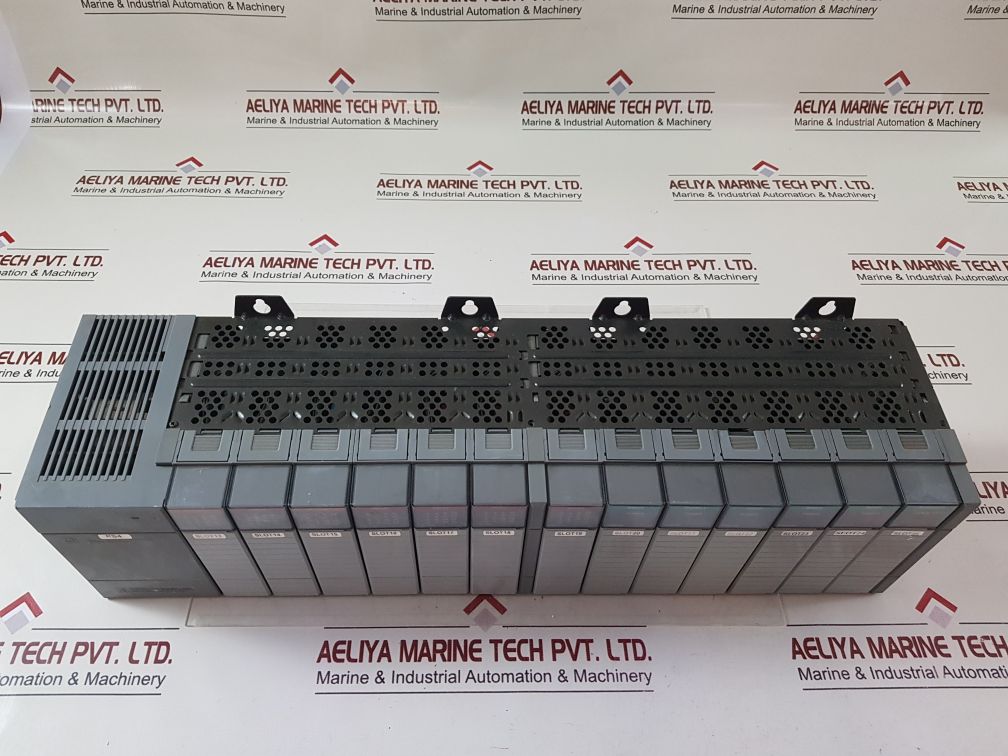 Allen-bradley 1746-p2 ,1746-a13 input-output 13-slot modules rack