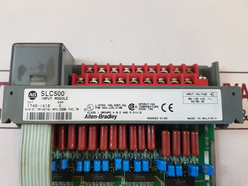 Allen-bradley 1746-ia16 Slc500 Input Module Ser: C