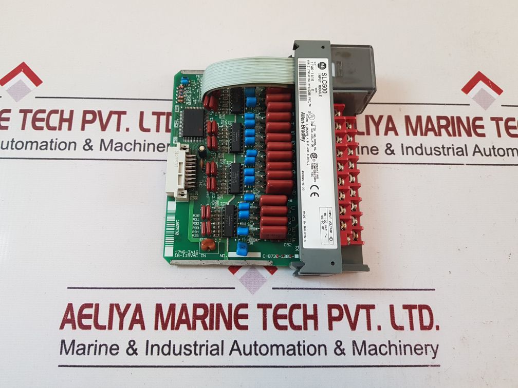Allen-bradley 1746-ia16 Slc500 Input Module Ser: C