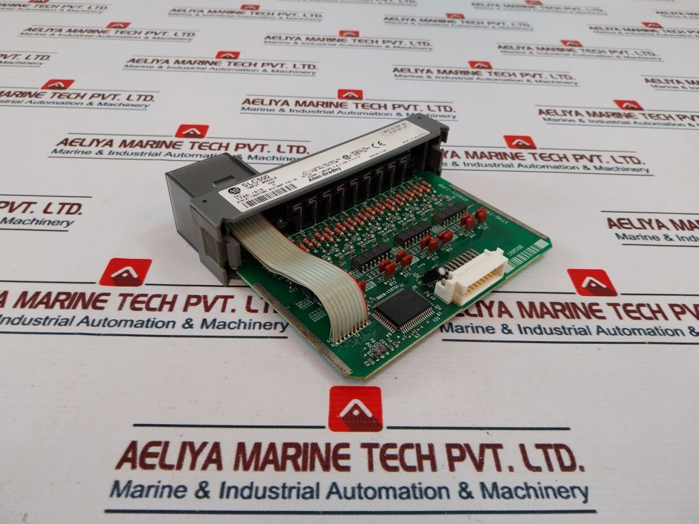 Allen-bradley 1746-ib16 Dc-sink Slc500 Input Module Ser. C 10-30 Vdc