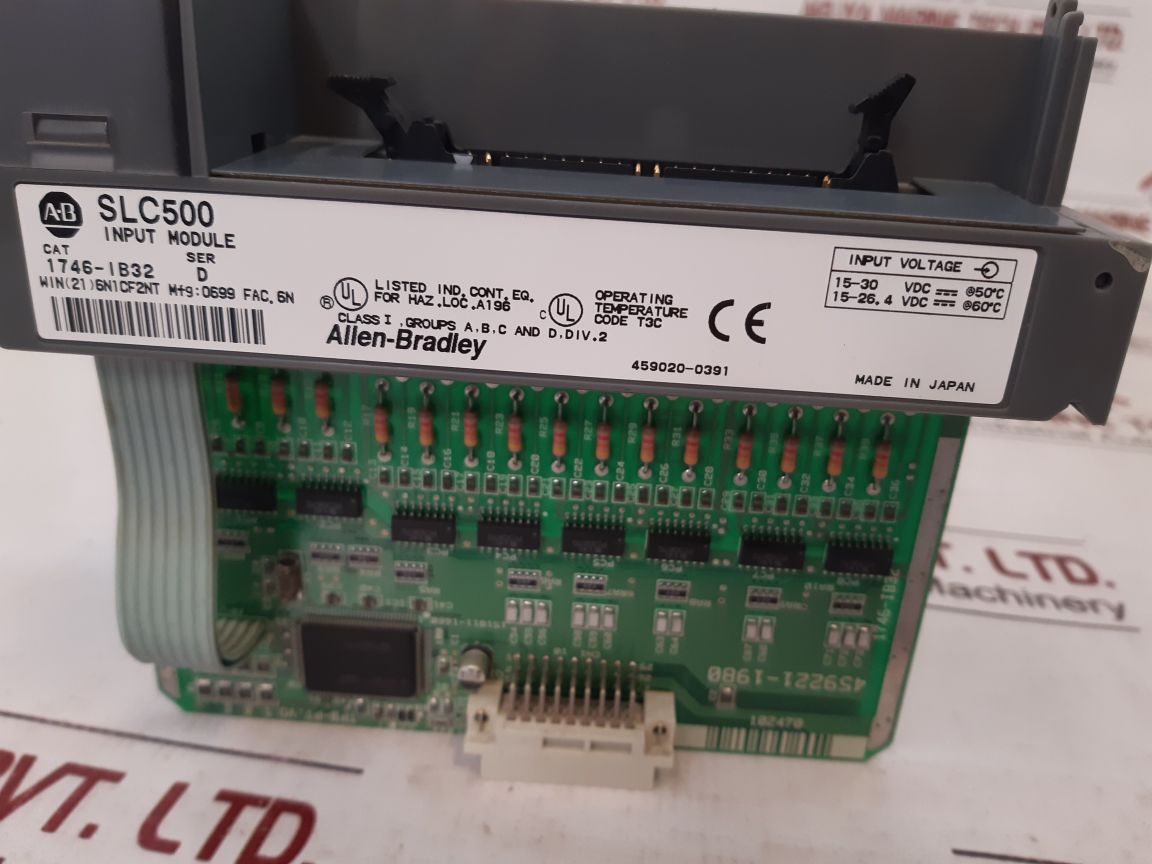 Allen-bradley Slc500 Input Module 1746-ib32