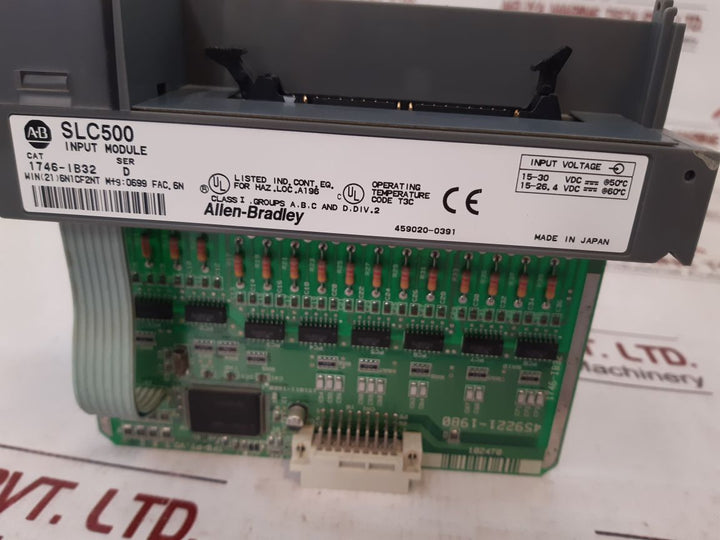 Allen-bradley Slc500 Input Module 1746-ib32