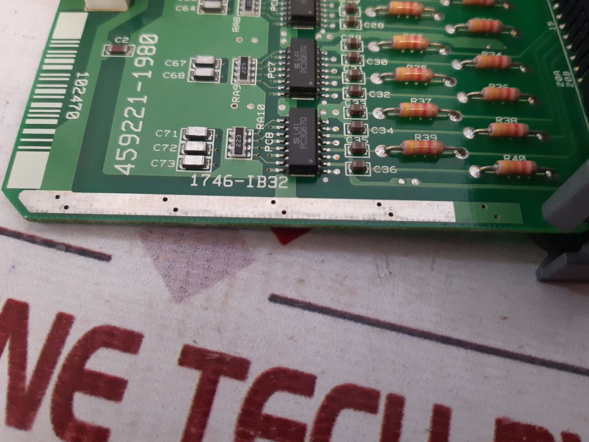 Allen-bradley Slc500 Input Module 1746-ib32