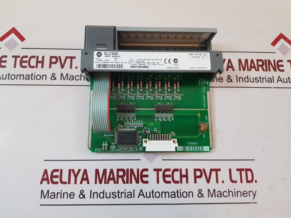Allen-bradley 1746-iv8 Ser:A Slc500 Input Module