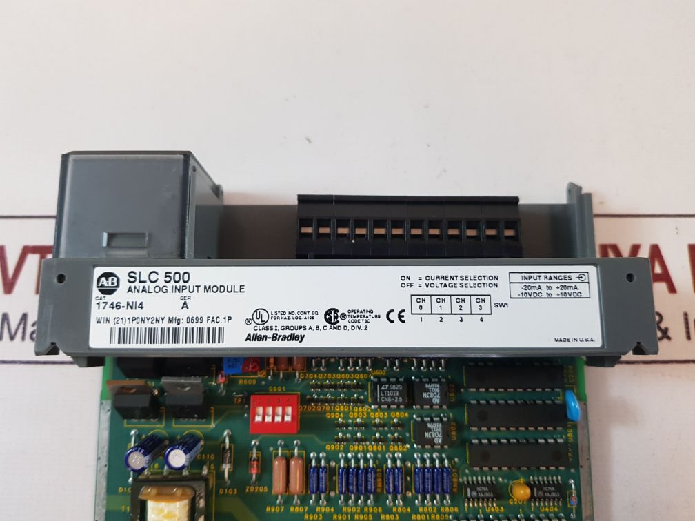 Allen-bradley 1746-ni4 Analog Input Module Ser A