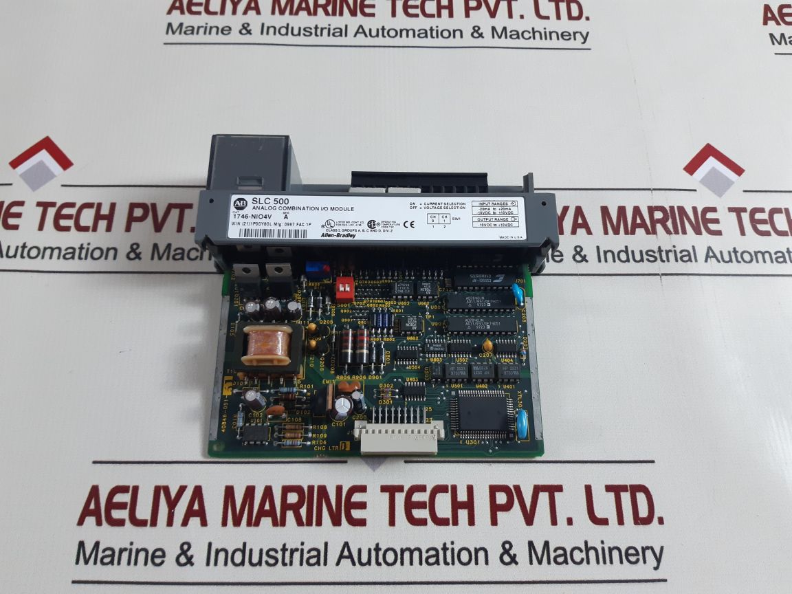 Allen-bradley 1746-nio4V Analog Combination IO Module Ser A