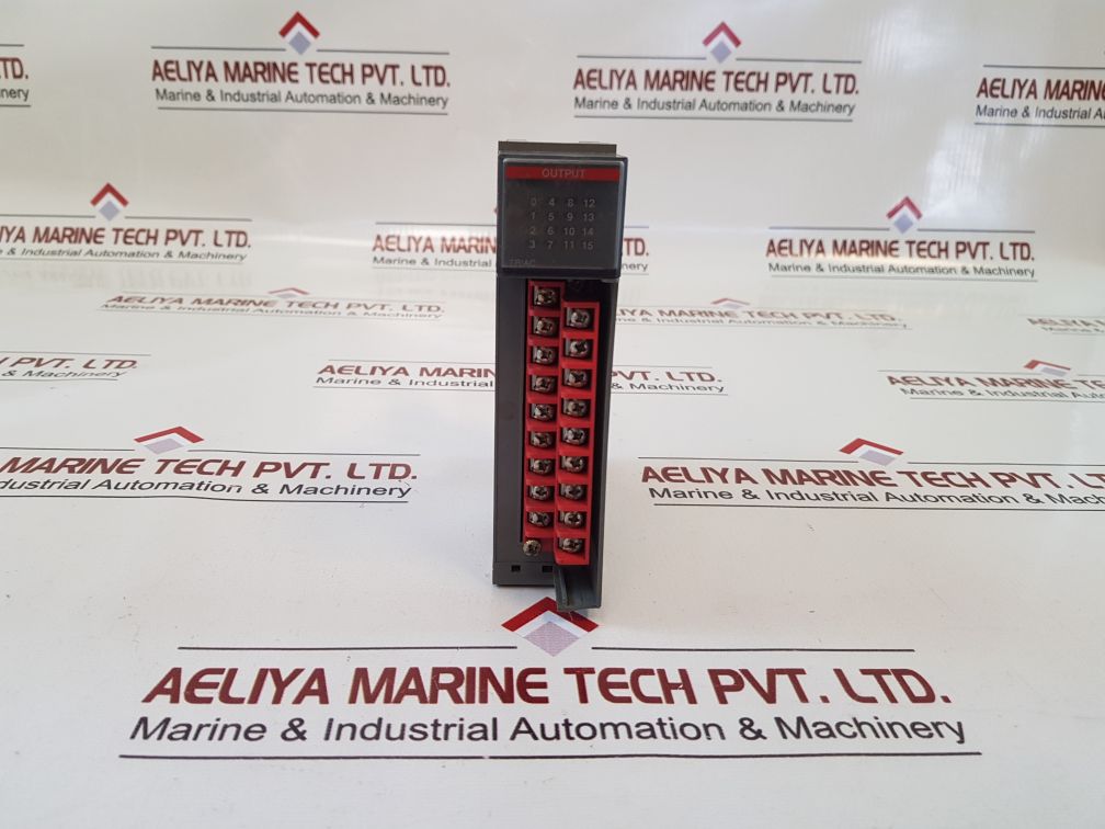Allen-bradley Slc500 1746-oa16 Ser: C Output Module