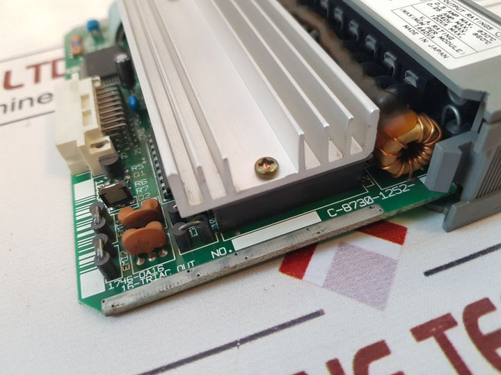 Allen-bradley Slc500 1746-oa16 Ser: C Output Module