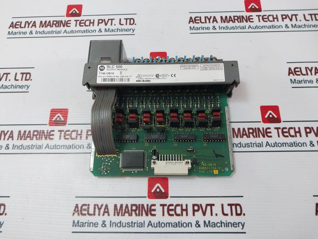 Allen-bradley 1746-ob16 Plc Output Module 10-50Vdc