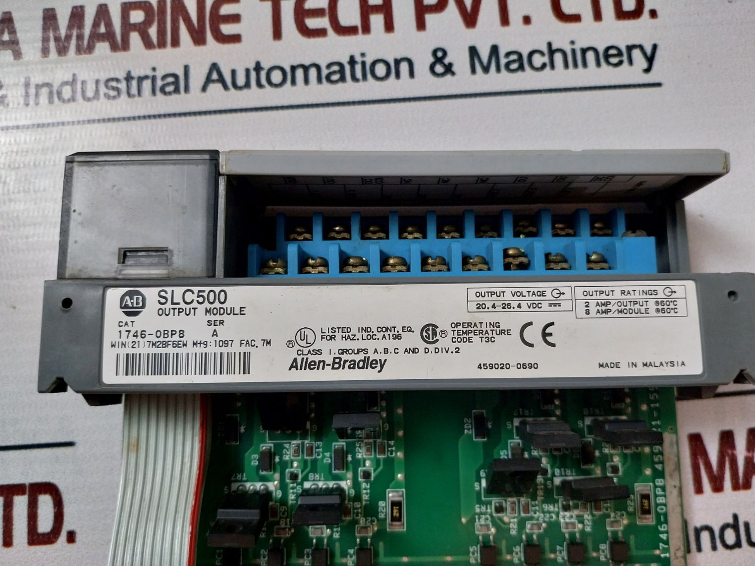 Allen-bradley 1746-obp8 Output Module Slc 500