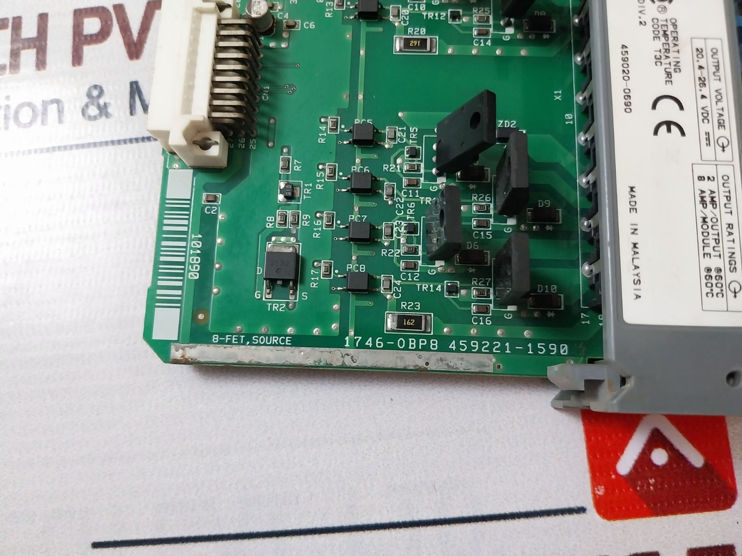 Allen-bradley 1746-obp8 Output Module Slc 500