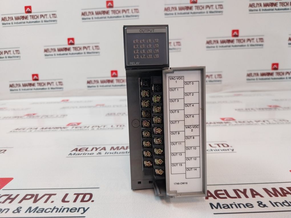 Allen-bradley 1746-ow16 Plc Output Module 16