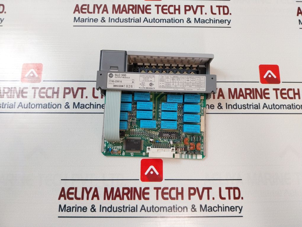 Allen-bradley 1746-ow16 Plc Output Module 16