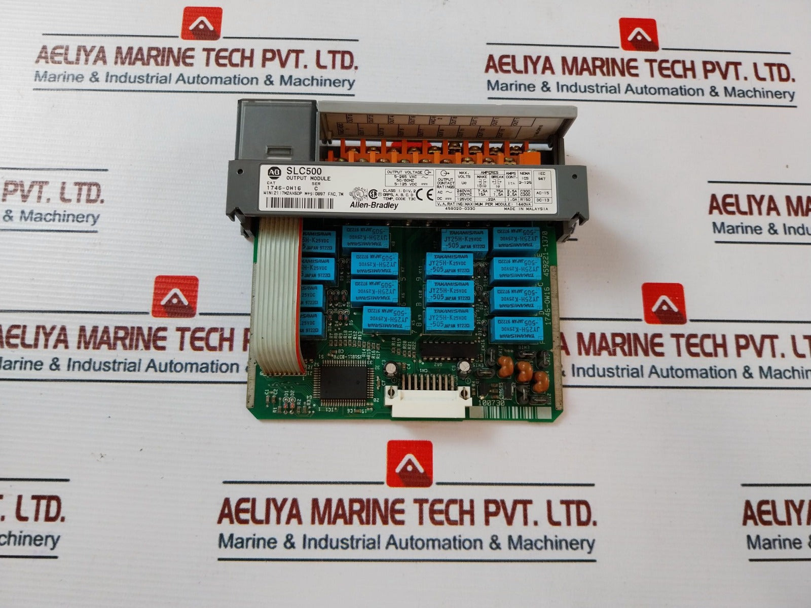 Allen-bradley 1746-ow16 Plc Output Module Slc 500