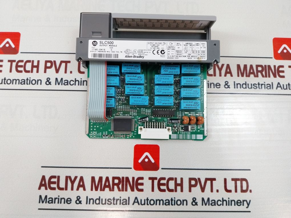 Allen-bradley 1746-ow16 Relay Plc Output Module 16