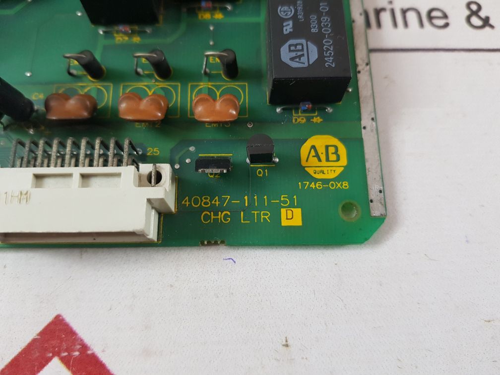 Allen-bradley 1746-ox8 Isolated Relay Output Module Ser: A 