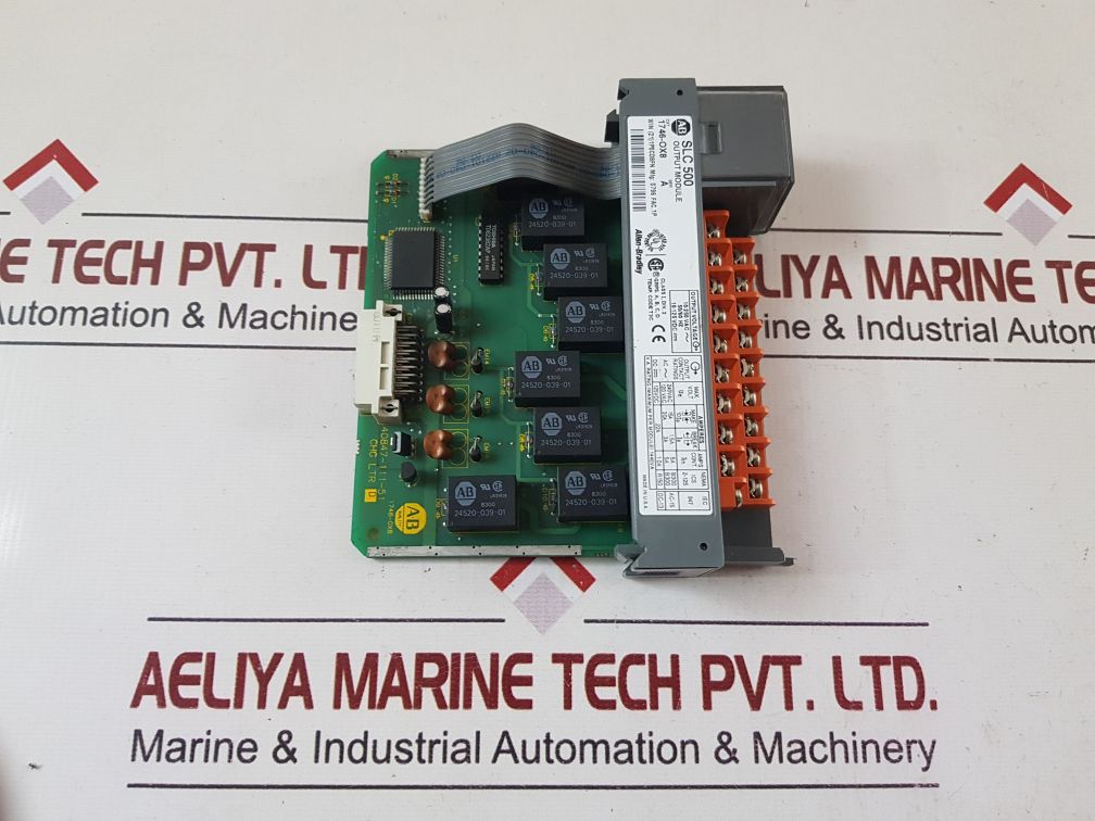 Allen-bradley 1746-ox8 Isolated Relay Output Module Ser: A 