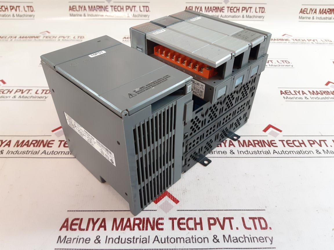 Allen-bradley 1746-p2,1746-ow16,1746-a4 Module Rack