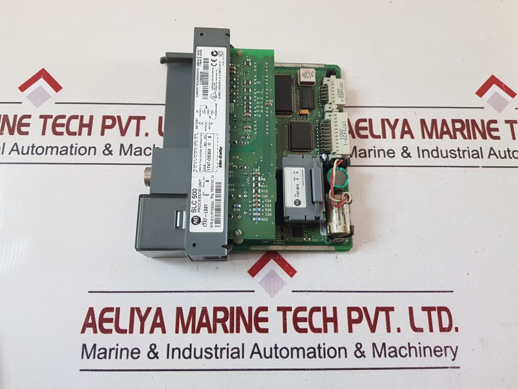 Allen-bradley 1747-l531 Ser.E 1747-os302 Ser.C Slc 500 5/03 Cpu Processor Unit
