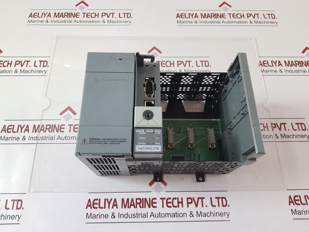 Allen-bradley 1747-l531,1746-p1 module rack