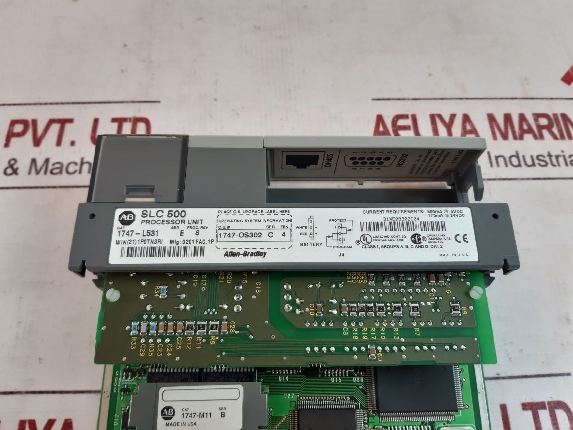 Allen-bradley 1747-l531 Processor Unit 1747-m11