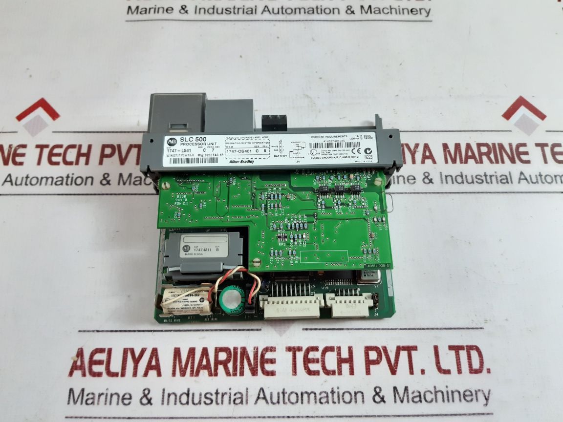 Allen-bradley Slc 500 1747-l541 Cpu Processor Unit
