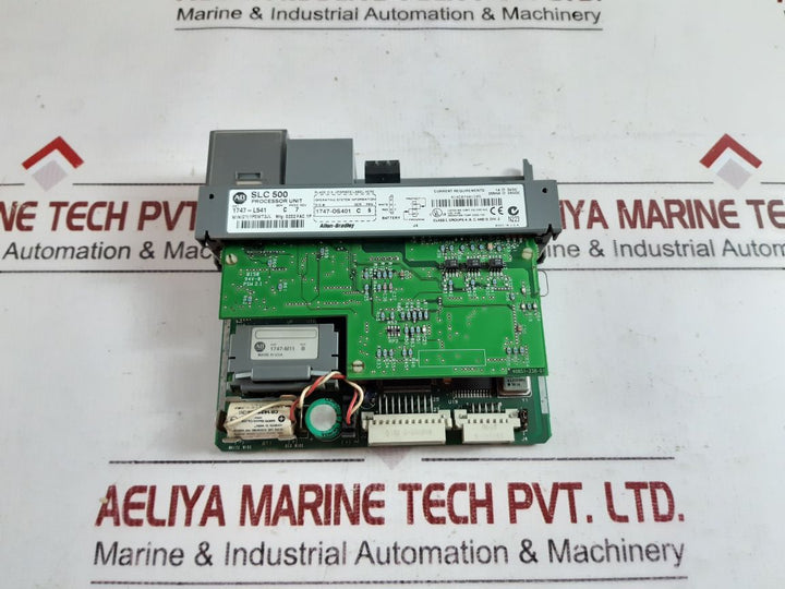 Allen-bradley Slc 500 1747-l541 Cpu Processor Unit