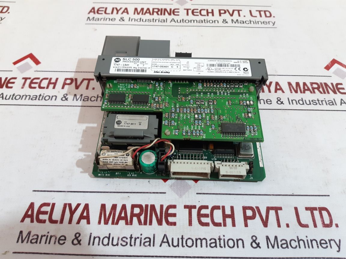 Allen-bradley Slc 500 1747-l541 Processor Unit Ser: C
